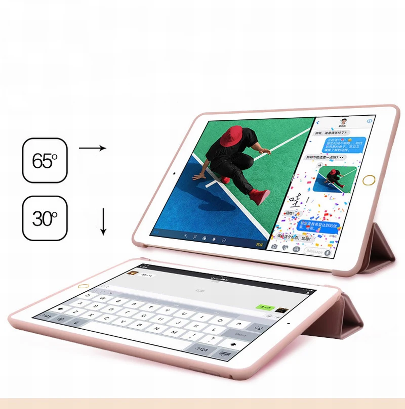 HOLAZING Ультра Тонкий Умный Магнитный чехол для сна iPad Mini 4 искусственная кожа +