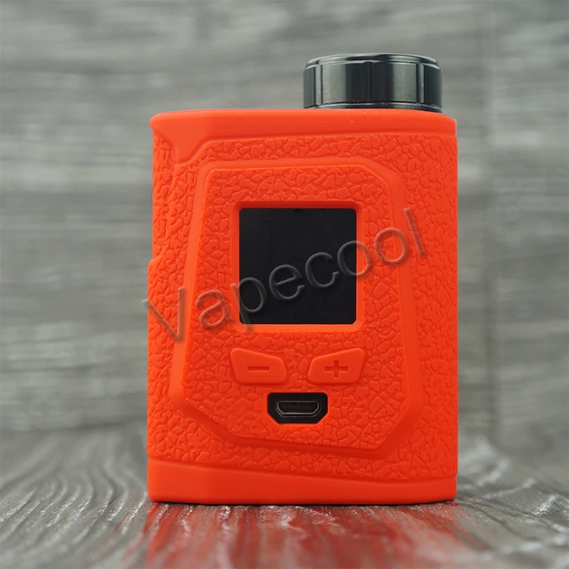 2 шт IJOY CAPO 100 мод силиконовый чехол-накладка с наклейкой на кожу, нескользящий толстый чехол для Vape mod CAPO 100 w 21700 mod Shield