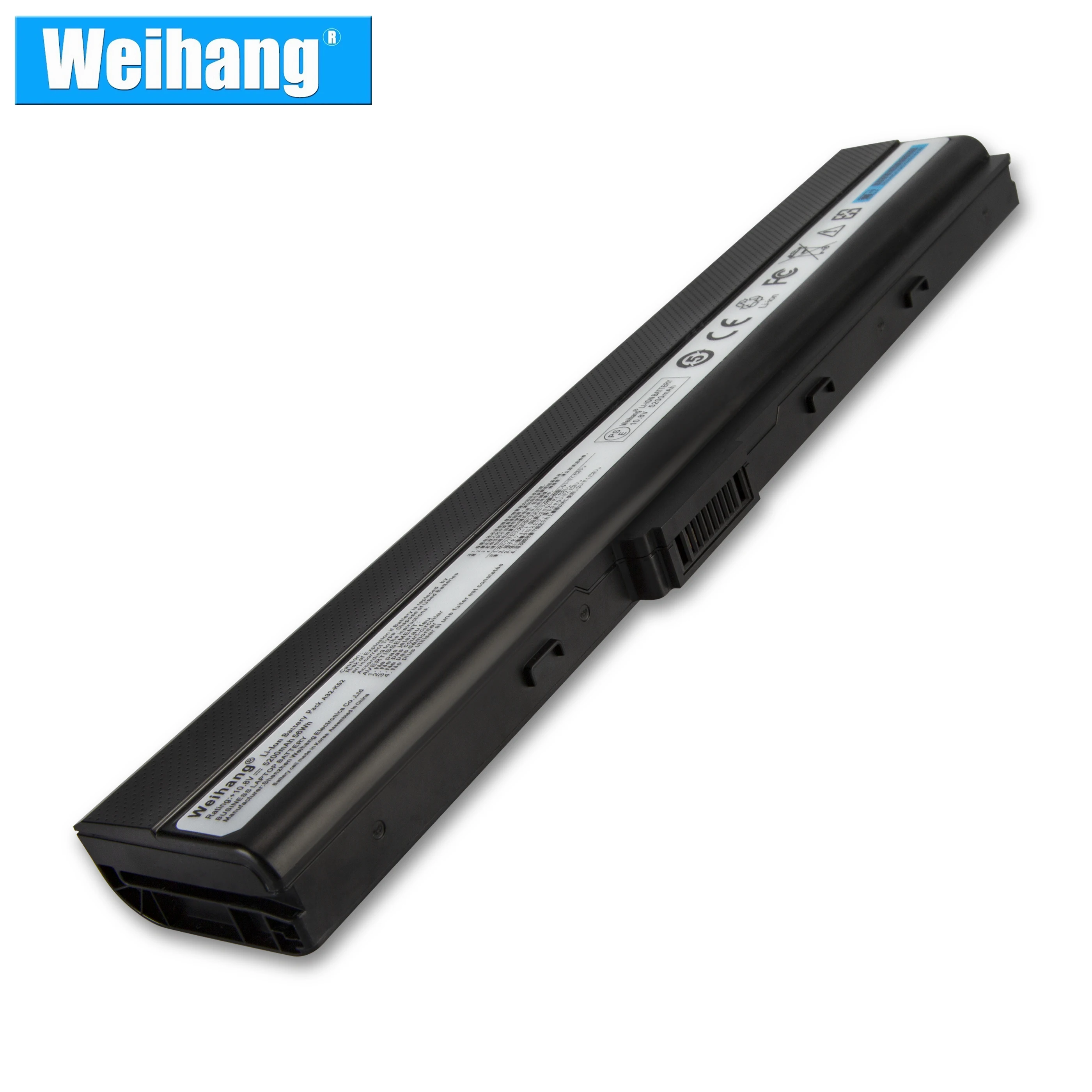 Флейта Weihang A32 K52 A52 A52J A52F A52JB A52JK A52JR K42 K42F K42J K42JK K52F K52J|Аккумуляторы для ноутбуков| |