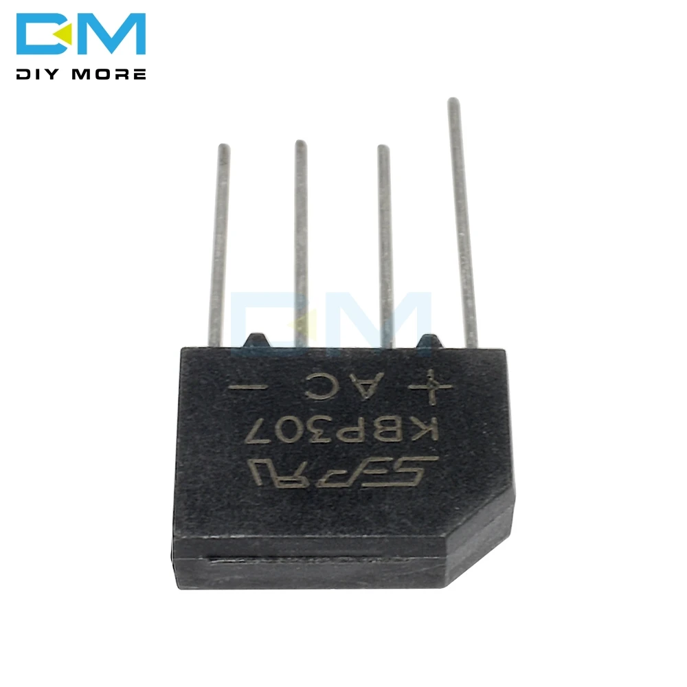 10 шт. KBP307 KBP 307 3A 700V плоский мостовой выпрямитель новый и оригинальный IC |
