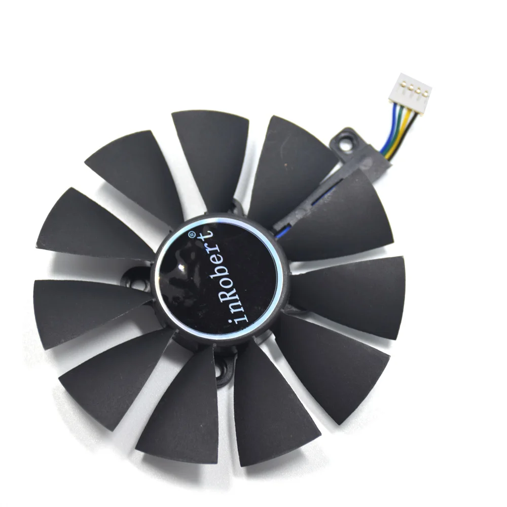 Вентилятор охлаждения Everflow для видеокарты GTX 980 Ti 1050 1060 1080 1070 RX 480 470 87 мм |