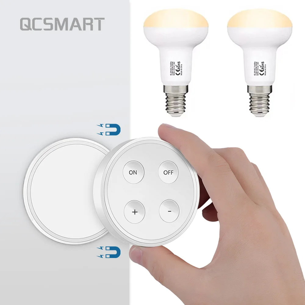 Беспроводной светильник диммер E14 1 Магнитный пульт дистанционного управления