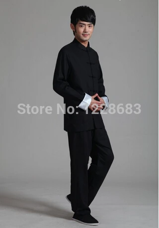 Women men's Chinese Traditional Cotton Tai Chi Clothes Male Tang Uniformes De Artes Marciais Kung Fu Shaolin Linen Suit |