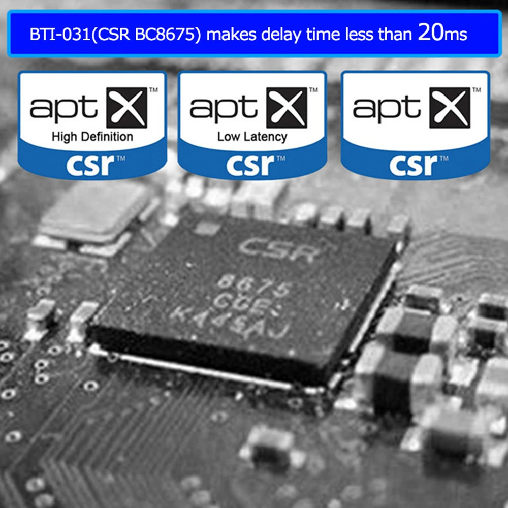 Bluetooth 5,0 aptx HD адаптер для наушников с низкой задержкой беспроводной передатчик приемник Aux 3,5 мм RCA музыкальный ТВ аудио адаптер с зажимом