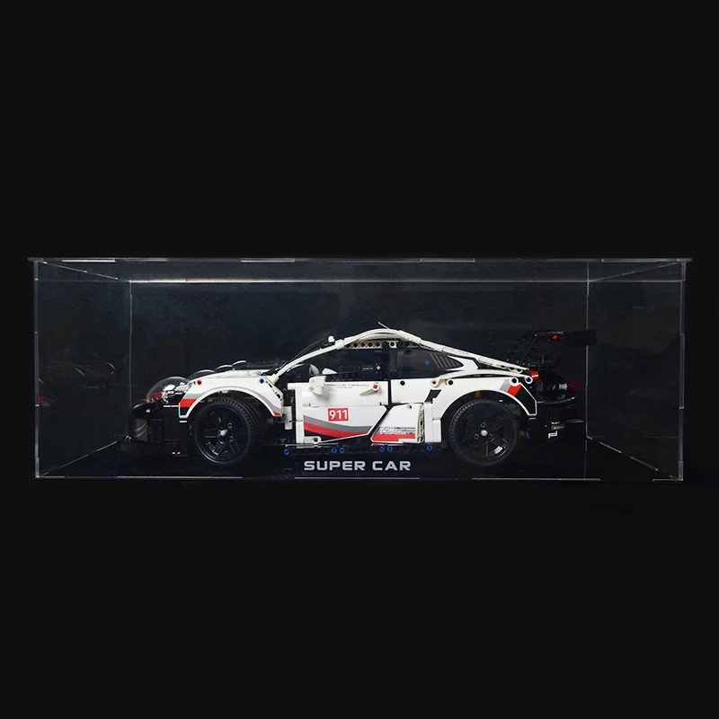Выставочная коробка для lego technic prosche rsr 42096 20097 серия строительный блок модель 3368