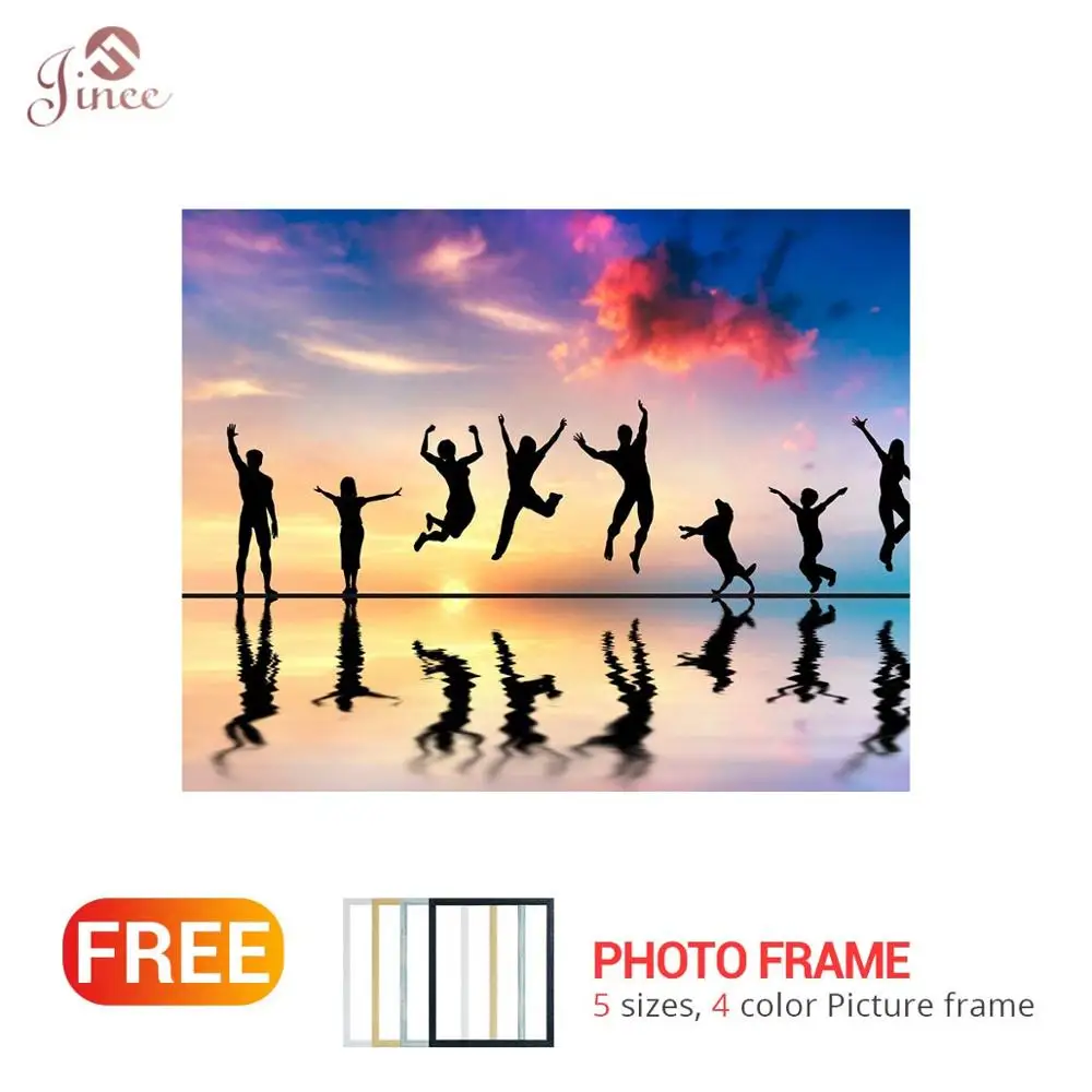 

Diamond Painting People Playing Beach DIY Diamond Cross Stitch Full Diamond Embroidery Rhinestones Christmas Gift