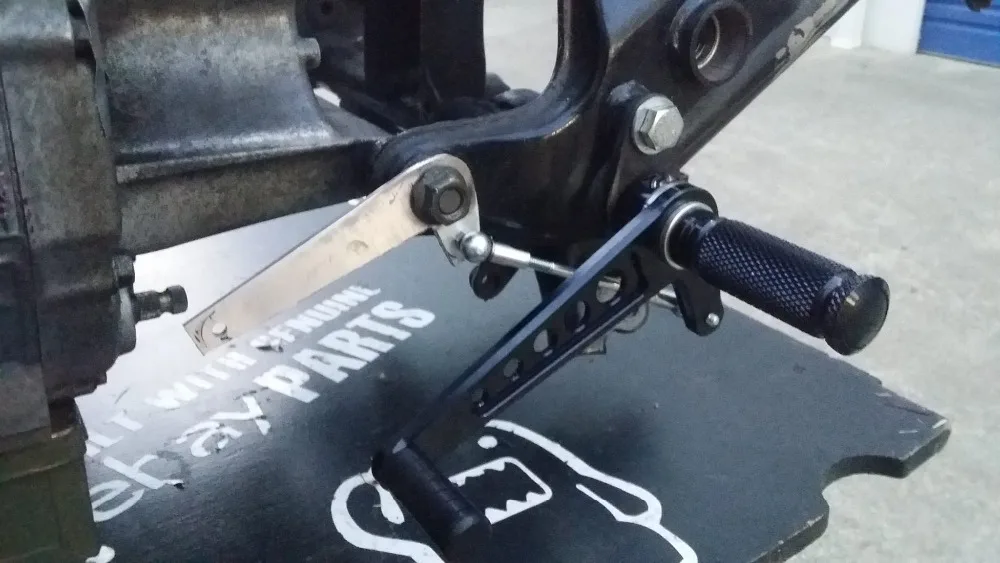 CNC Универсальный Rider Rearsets опорные подножки задние наборы для HONDA CX 500 CX500 78-82 GB 500 GB500 89-90 XS 750 XS750 76-81