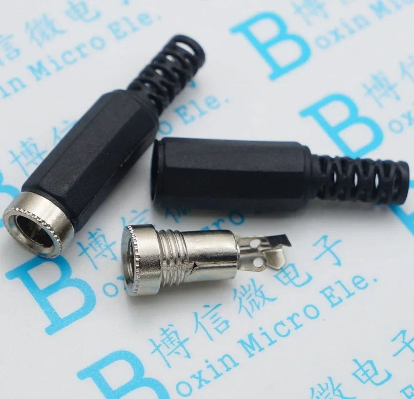 YX-5.5-2.1MM 5 5*2 DC с металлическим носком гнездо power plug | Строительство и ремонт
