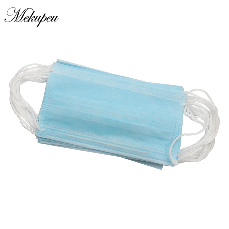 20pcs blue 100 шт одноразовые колпачки s Анти пылезащитные колпачки s для спа красоты аксессуары Одноразовые эластичные колпачки для душа - Цвет: 20pcs blue