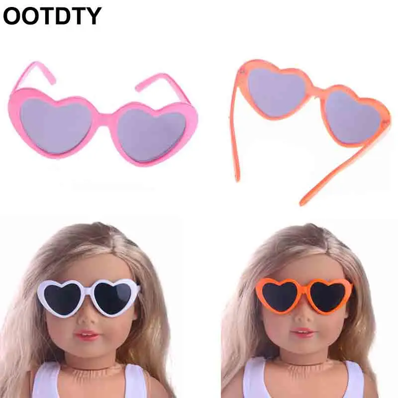 Новые очки в форме сердца для ICY BJD Blyth Doll Eyes солнцезащитные 18 дюймов куклы девочек