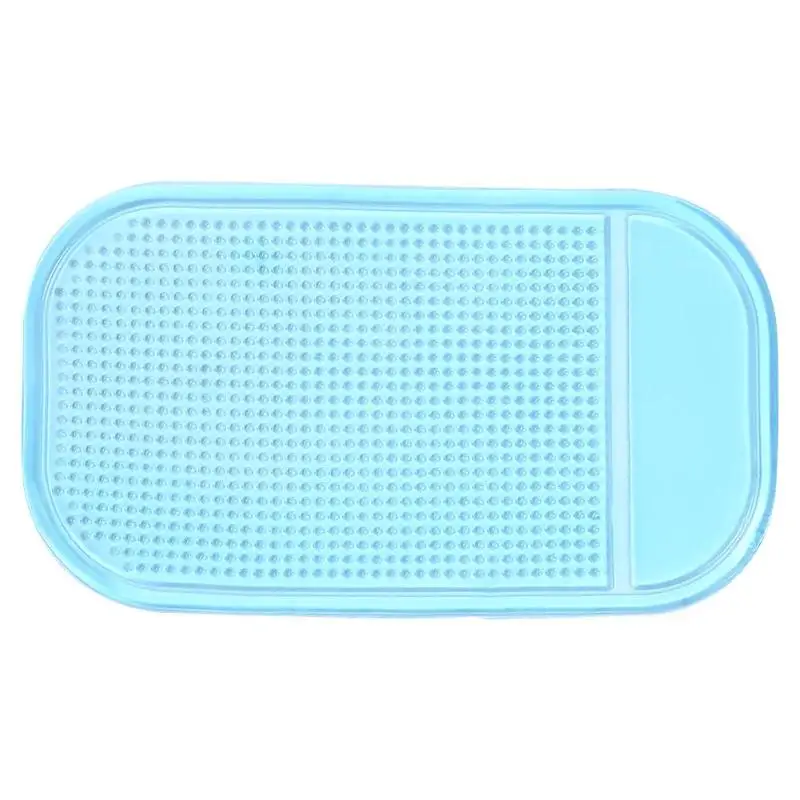 Large Blue VODOOL автомобильный волшебный Противоскользящий коврик для приборной панели нескользящий липкий коврик gps держатель для мобильного телефона авто Интерьер Противоскользящие коврики - Название цвета: Large Blue