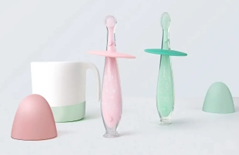Оригинальные мягкие детские зубные щетки Xiaomi Kola Mama, детские силиконовые защитные десны, износостойкие Соска с высокой температурой