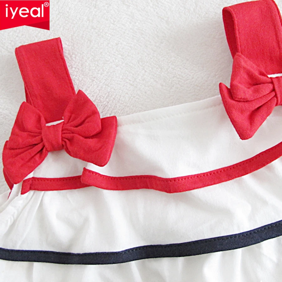 Комплект одежды IYEAL для маленьких девочек модный летний наряд принцесс 3 предмета