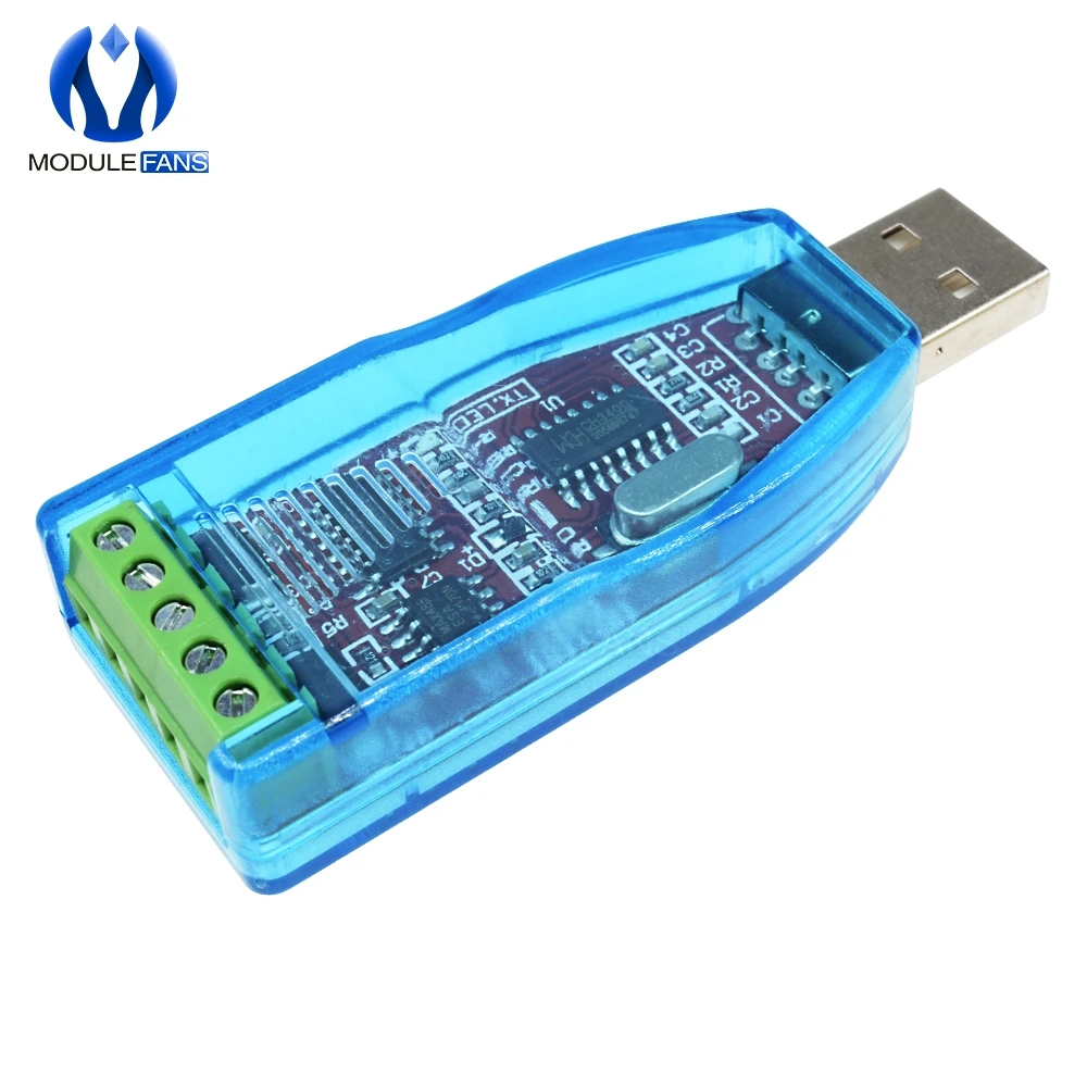 Промышленный преобразователь USB в RS485 защита от обновлений конвертер