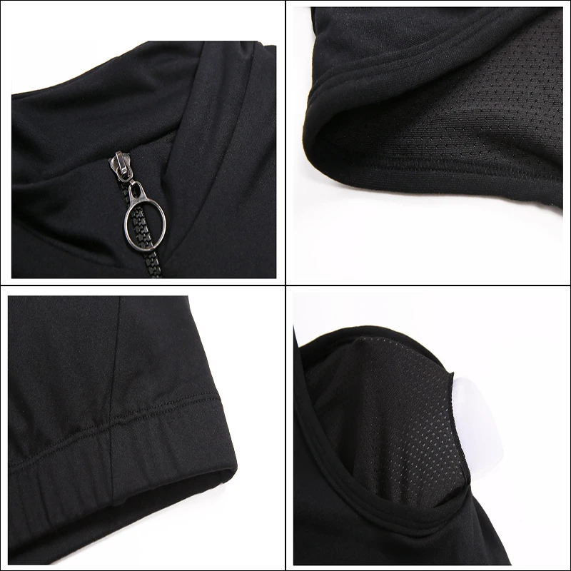 Zipper Yoga Sports Bra Padded Push Up High Collar Fitness Vest Top Women Sleeveless Tank Gym Elastic Running | Спорт и развлечения