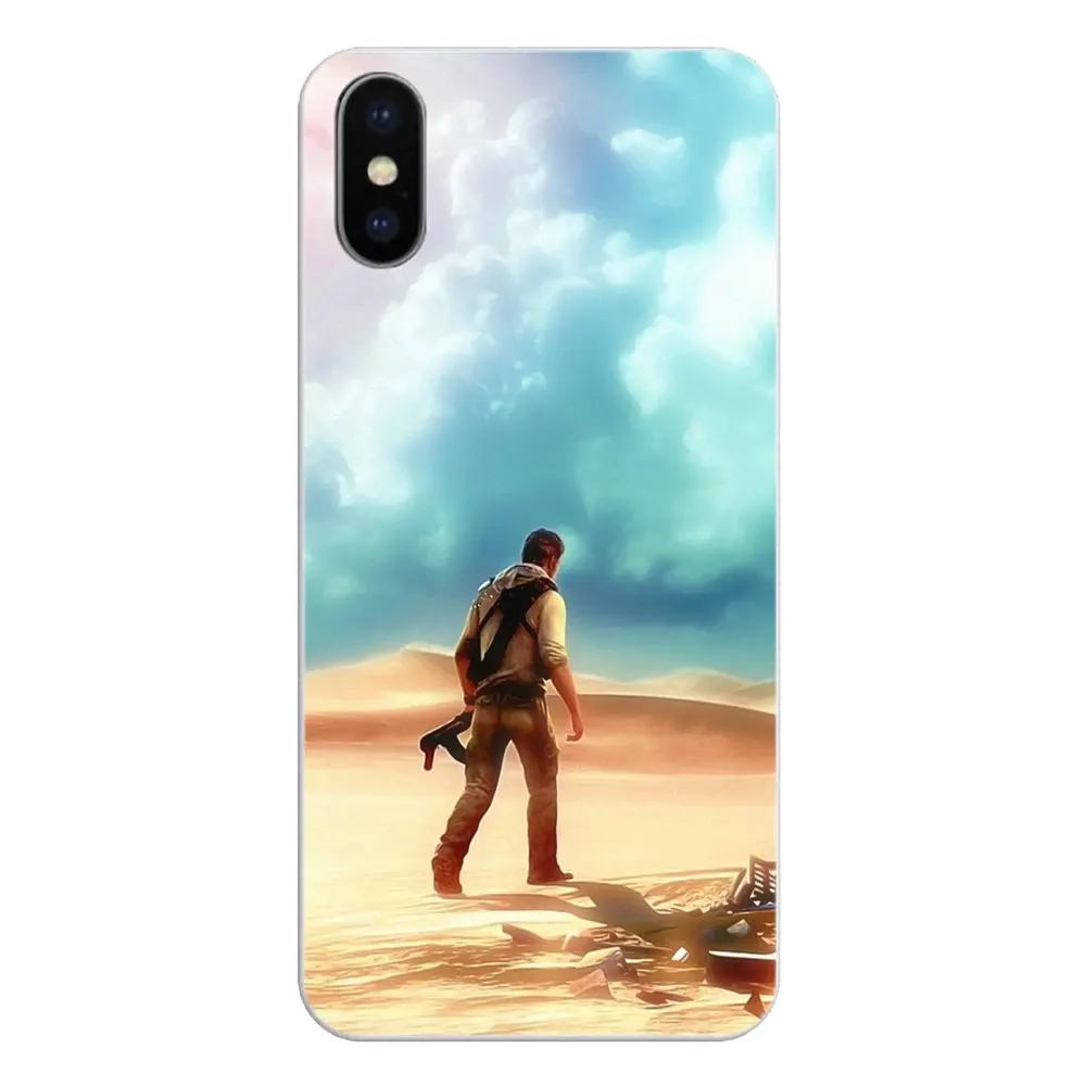 Силиконовый чехол-кошелек Nathan Drake Uncharted 4 A Thiefs End Game Art для iPod Touch iPhone 4S 5 5S 5C SE 6 6S 7 8 X XR