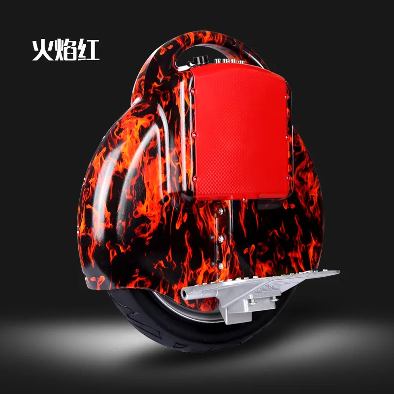 fire flame ОДНОКОЛЕСНЫЙ скейтборд, умный балансировочный скутер, Одноколесный Ховерборд, электронный скутер, самобалансирующийся самокат, электрический самокат - Цвет: fire flame