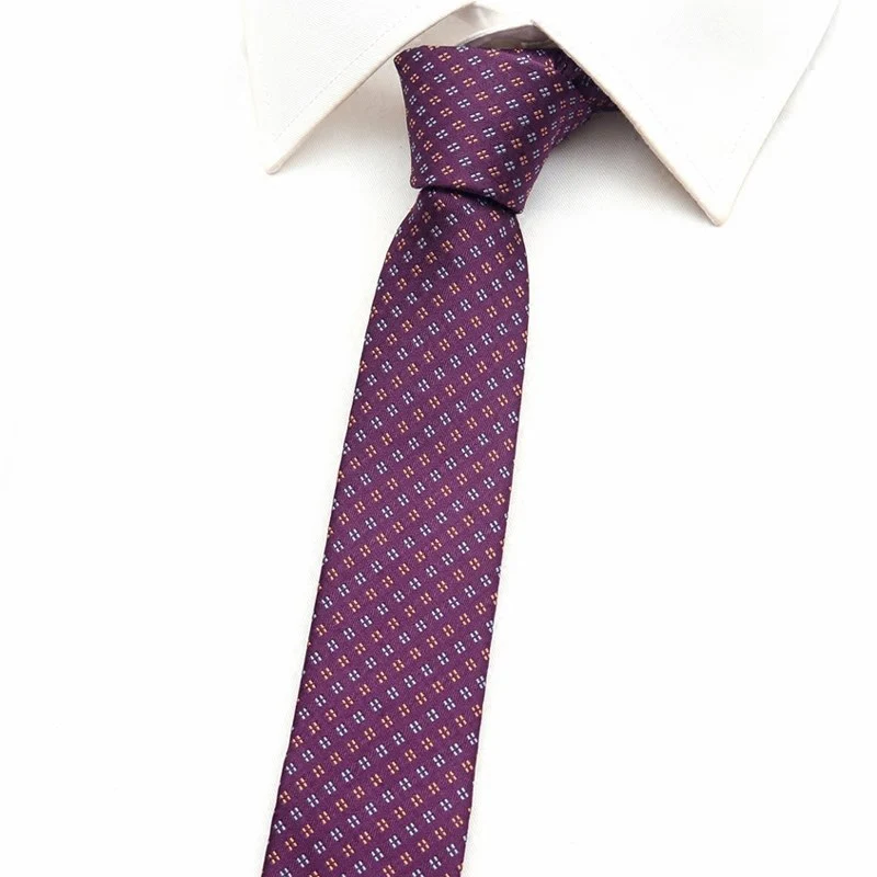 Мужской галстук Gravata тонкий фиолетовый 5 см 2019|skinny tie|ties for menmens ties |