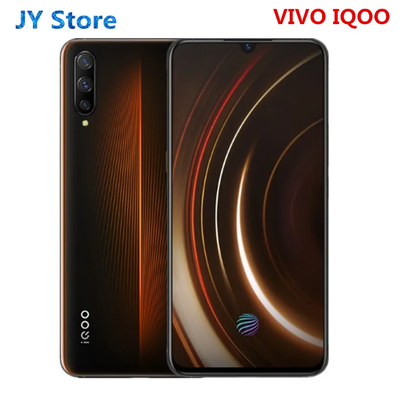 Авторизованный мобильный телефон vivo iQOO Android 9 Snapdragon 855 NFC Type C 4000 мАч 44 Вт Быстрая