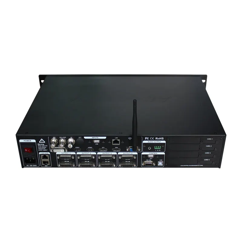 SC4KS светодиодный видеоаппарат с sdi 4k * 2k ultra HD 4K вход поддержка nova Отправка карты