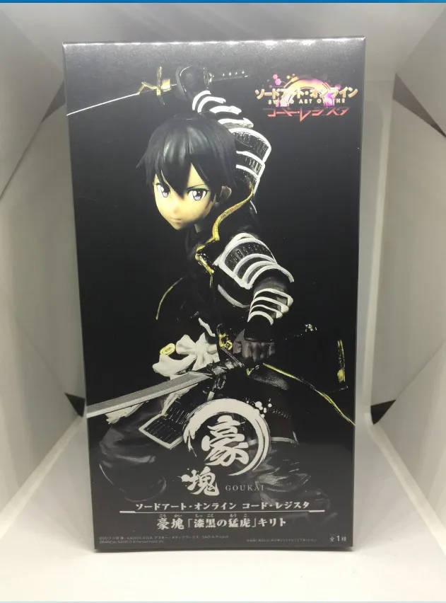 17 см аниме SAO Sword Art Online Kirigaya Kazuto Kirito ПВХ Коллекционные фигурки модели игрушки для