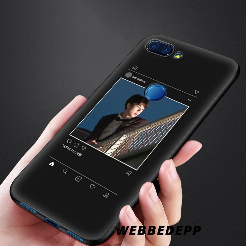 Мягкий силиконовый чехол WEBBEDEPP Sehun Chanyeol EXO для Xiaomi Redmi Note 7 6 6A 5 4 4X 4A S2 Plus Pro Lite Go |