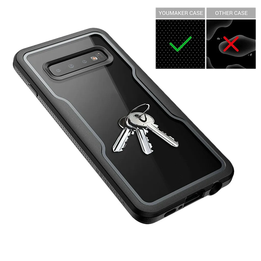 Корпус мобильного телефона для S10 Plus Прозрачный ударопрочный чехол с полным