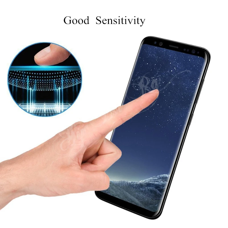 Закаленное стекло Полный Клей протектор экрана для samsung Galaxy S10 Plus S9 S8 Note 9 8 полный клей стекло протектор экрана