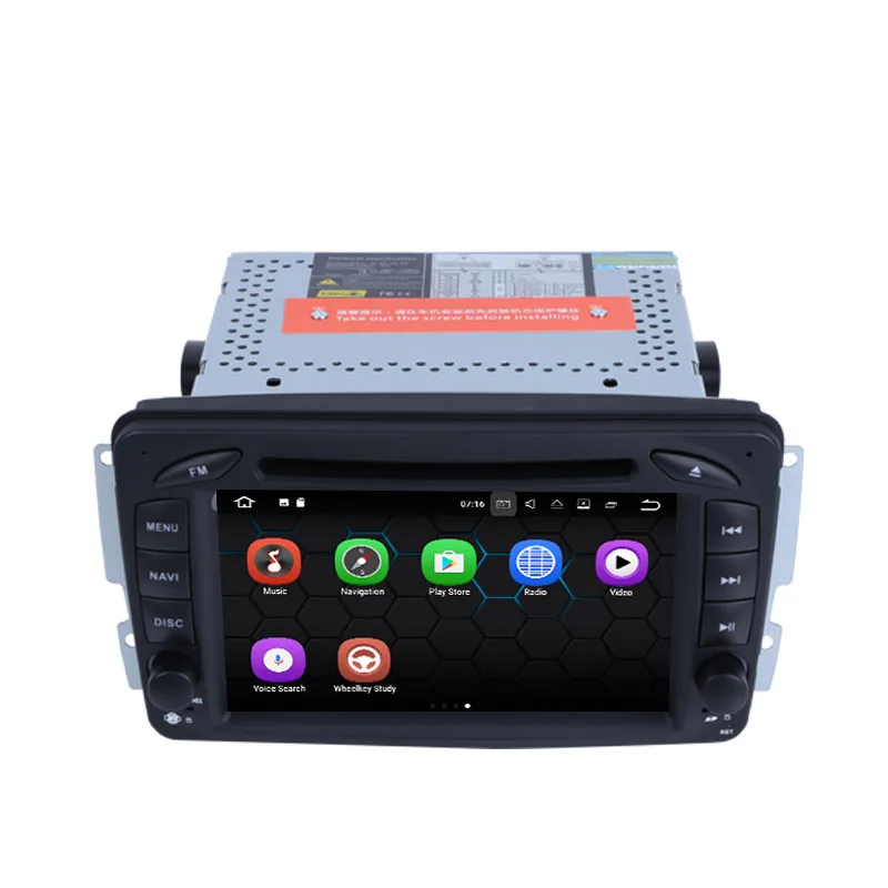 7 &quotAndroid 9 0 автомобильный dvd плеер стерео система для Mercedes Benz W209 W203 W463 Viano W639 Vito WIFI