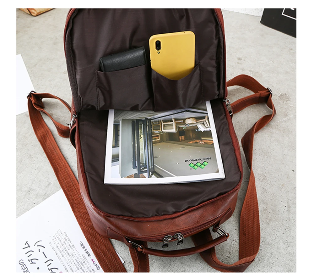 Модные ПУ мужские рюкзаки для ноутбука, сумка для ноутбука Macbook Air Pro retina lenovo Dell hp ASUS, рюкзак для путешествий для девочек