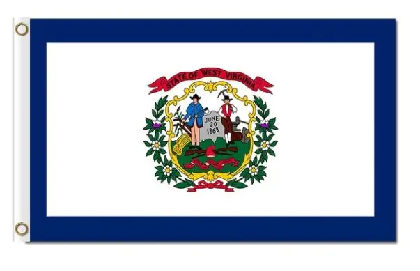 

West Virginia state of America official 3x5ft polyester flags