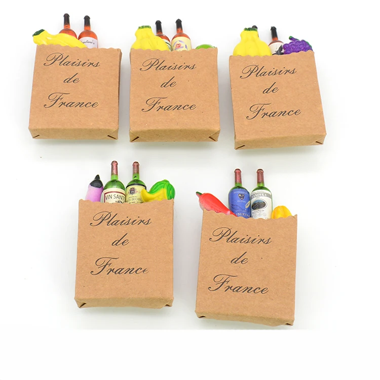 1 комплект украшение для альпинизма бутылка вина имитация мини фруктов сумка