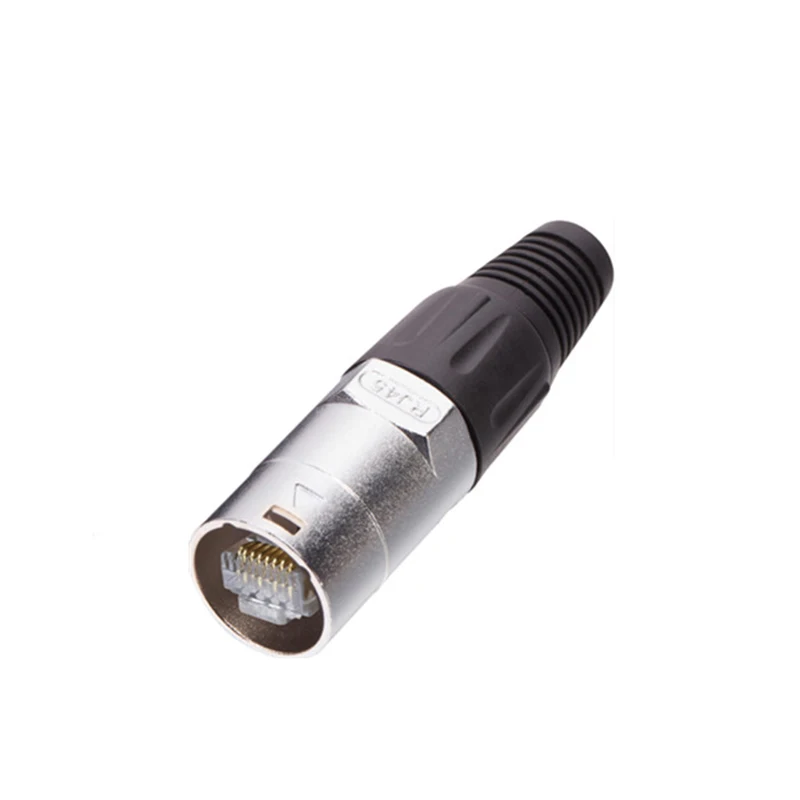 20Pcs/Lot 10Pcs/Lot High quality 3 Pin NE8MC RJ45 Cable End connector heavy Duty Housing | Plug &amp Connectors