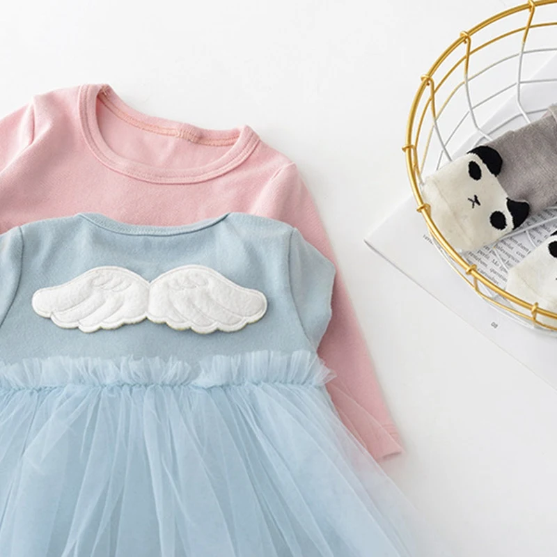 Боди для новорожденных девочек на весну-осень милая одежда высокого качества из
