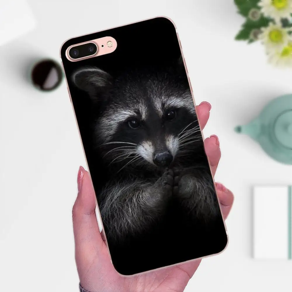 Чехол из ТПУ с принтом енота для Galaxy J1 J2 J3 J330 J4 J5 J6 J7 J730 J8 2015 2016 2017 2018 mini Pro|Бамперы| |