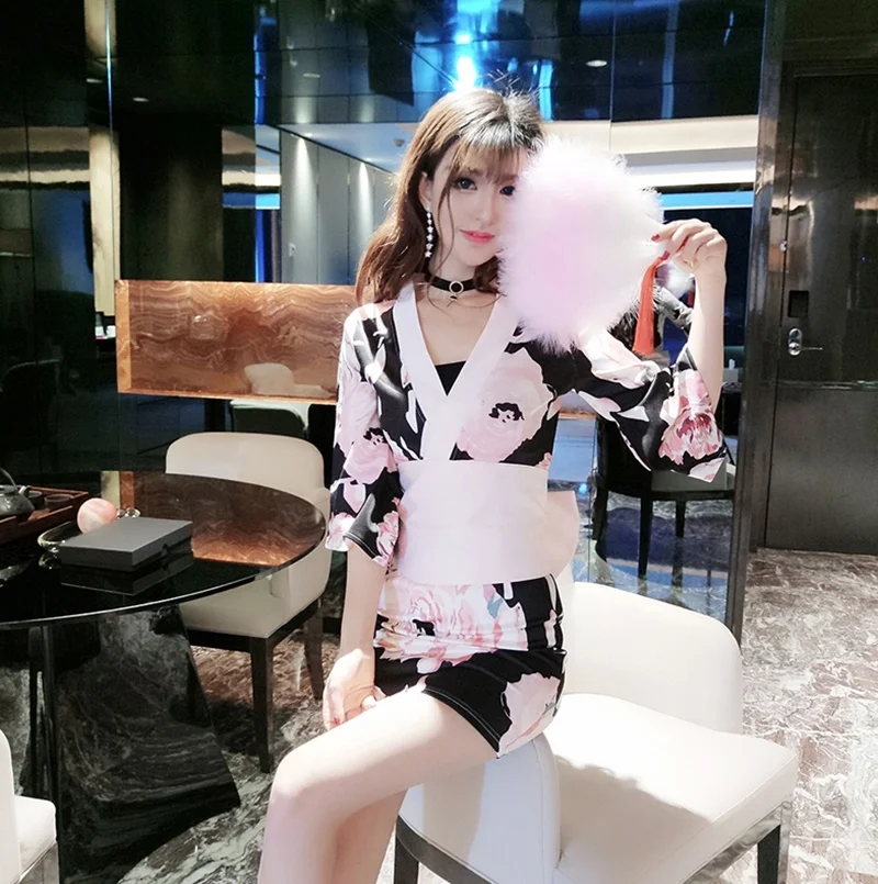Новое поступление сексуальные японские платья кимоно Косплей Obi Yukata женское японское традиционное кимоно сексуальный костюм гейши FF2122