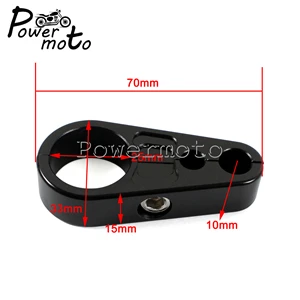 Мотоцикл 1 ''1 1/4" 25 мм 32 мм трос тормозной муфты зажим для руля зажим держатель регулятор для мотокросса для Harley Кафе Racer - Цвет: black 25mm