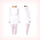 5 шт. вакуумный роликовый костюм для похудения, белый костюм для похудения, костюм для массажа тела, бесплатная доставка