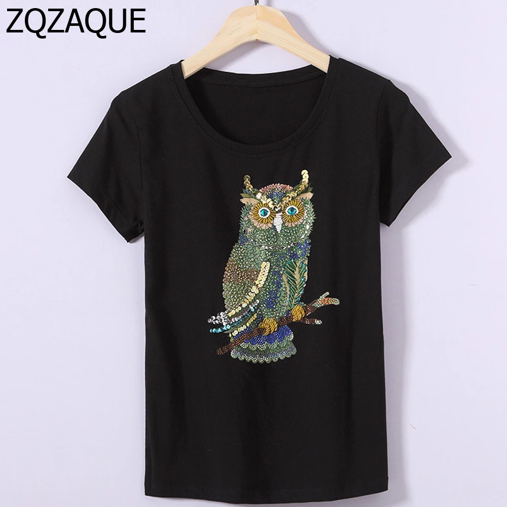 Роскошные летние топы для девочек Украшенные бусинами и ручными бриллиантами с