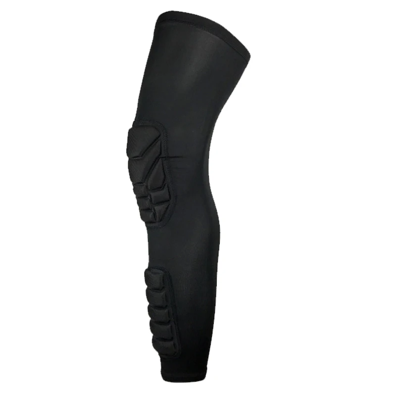 1pcs Anti-collision Long Basketball Knee Pads Sport Calf&amp Leg Sleeve Running Gym Leggings Protective Gear Cycling Warmers | Спорт и