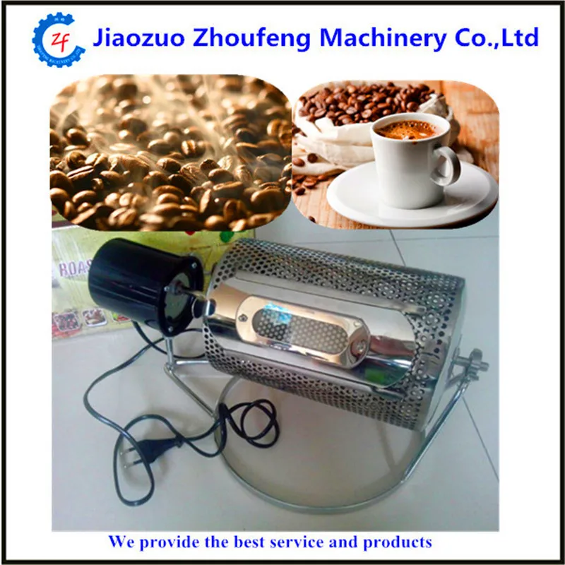 Coffee bean roaster roasting machine electric stainless steel for home use enlarge