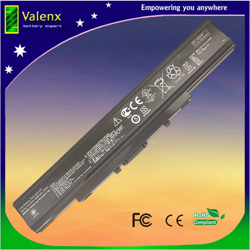 10 8 v 4400mah аккумулятор для ноутбука Asus P31 U41 U31 X35 P31F U41E U31E X35F P31J U41F U31F X35J P41|laptop battery|battery