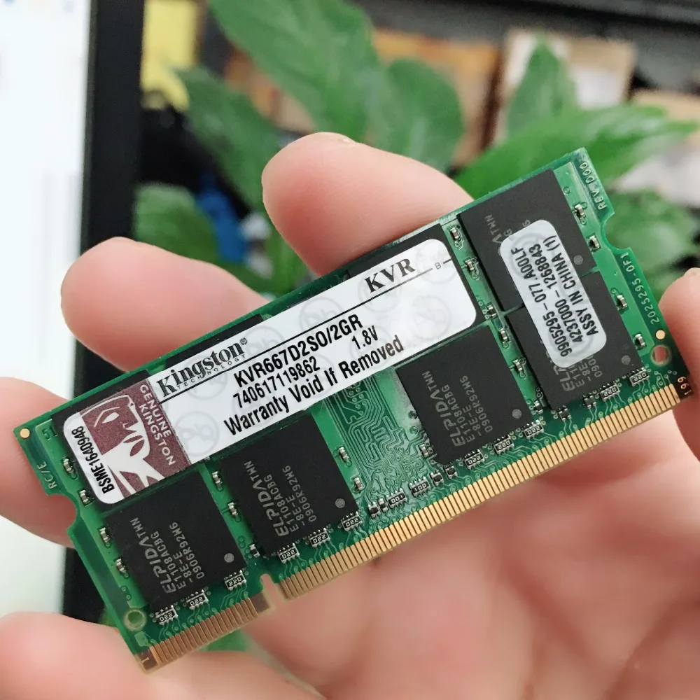 Оперативная память Kingston ОЗУ 2 Гб 2G PC2 DDR2 667 МГц 800 5300 5300S модуль оперативной памяти