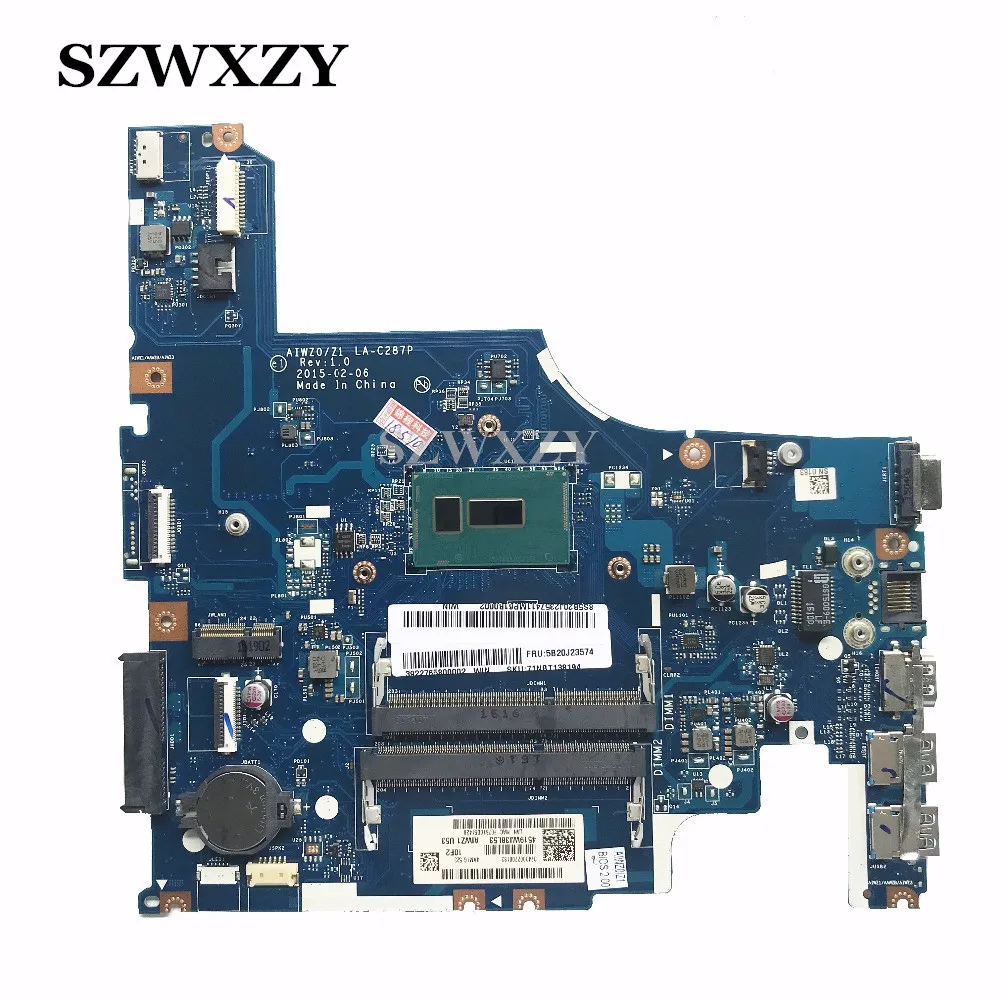Для Lenovo Z51-70 материнская плата для ноутбука с I7-5500U CPU 5B20J23574 DDR3 AIWZ0/Z1 LA-C287P полностью