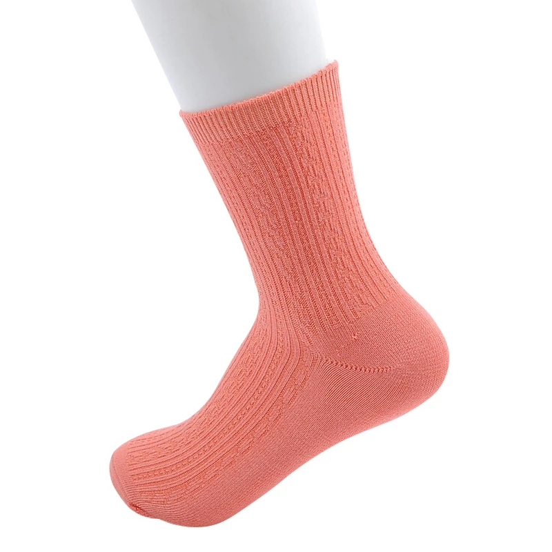 

spring autumn bamboo fiber brand women socks for woman business casual black socks female beige short socks 6pairs/lot s289