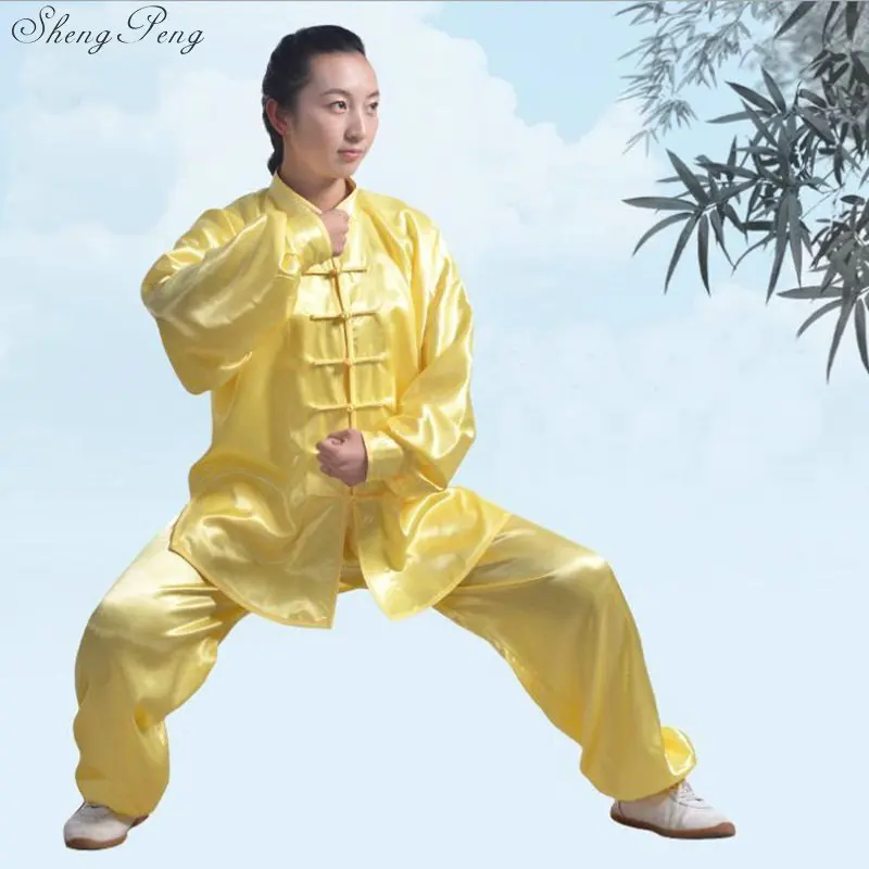 Традиционная одежда tai chi wushu традиционная китайская кунг фу для женщин форма taiji