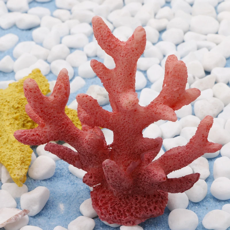 Искусственные смолы Коралловое дерево аквариумное украшение подводный орнамент