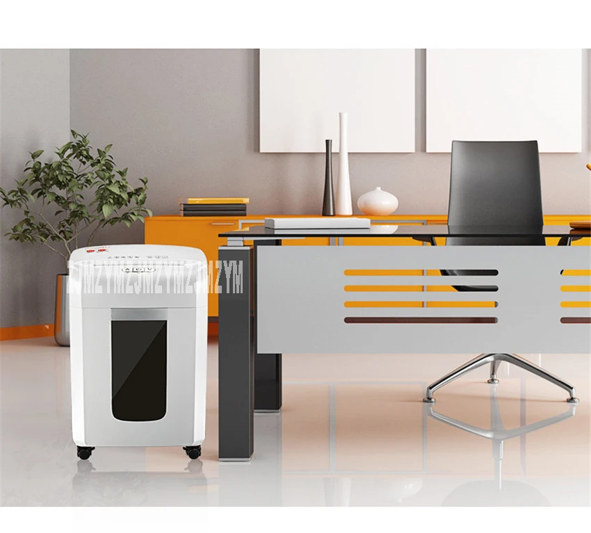 X128 16L Электрический мини-Измельчитель File Shredder полосы Office для дома высокого Мощность Электрический измельчения 220 В/250 Вт бумаги шредер 2*12 мм