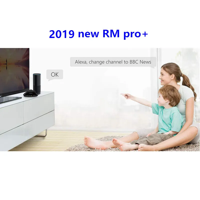 Broadlink RM Pro + Plus совместим с Amazon Alexa Echo Google Home RF IR Domotic Hub универсальный пульт