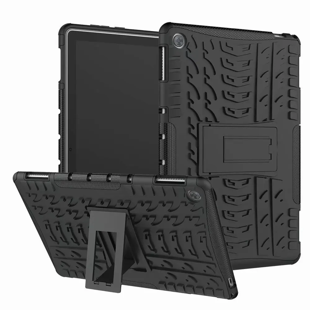 

Для Huawei MediaPad M5 Lite 10 чехол BAH2-L09/W19 прочный Чехол сверхмощный 2 в 1 гибридный прочный Чехол 10,1 "чехол для планшета